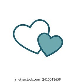 valentine icon vector design template simple and clean