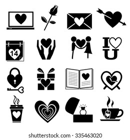 Valentine icons