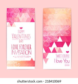Valentine invitation card