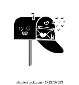 Valentine Kawaii  Cute Mailbox Solid