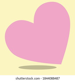 valentine kids heart design vector illustration