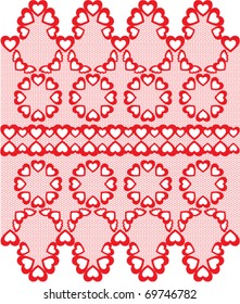 Valentine lace
