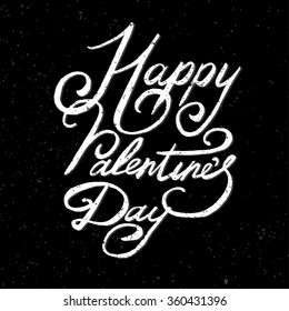 Valentine Lettering vector