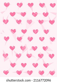 Valentine love background texture. Suitable for content with that theme.