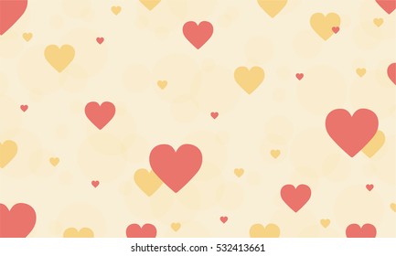 Valentine with love background vector