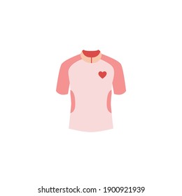 Valentine Love Clothes Vector Icon