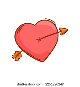valentine love doodle illustration designs