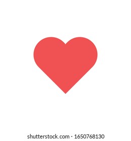  Valentinische Liebesflachsymbol-Vektorillustration 