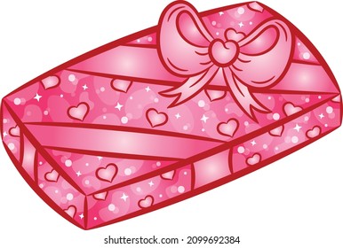 Valentine love gift drawing sticker