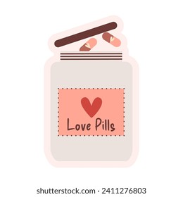 valentine love pink heart vector set clip art