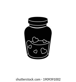 Valentine Love Potion Solid Icon