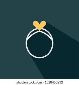 Valentine love ring - Engagement ring sign