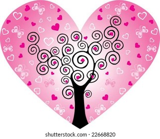 Valentine love Tree
