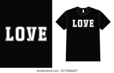 Valentine Love t-shirt design, Valentines Day.