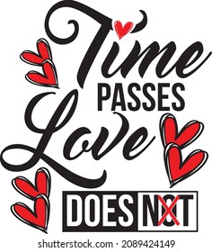 Valentine Love vector tshirt design