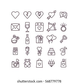 Valentine, Love, And Wedding Icon