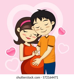 Valentine lovers in love vector 10