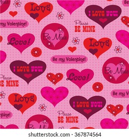 valentine message pattern