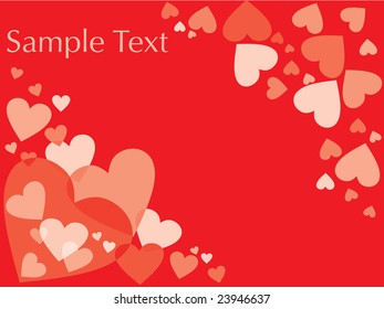 valentine nice vector heart, wallpaper
