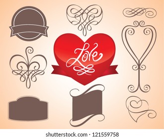 Valentine ornaments