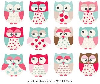 Valentine Owls