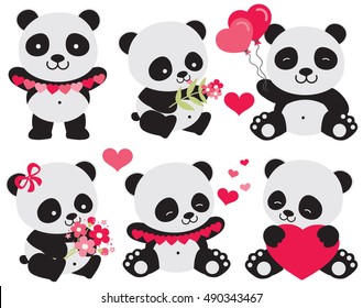 Valentine Pandas