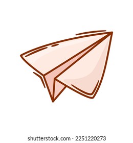 valentine paper plane doodle illustration designs