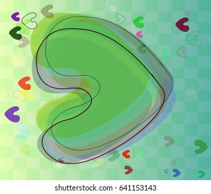 valentine pattern art