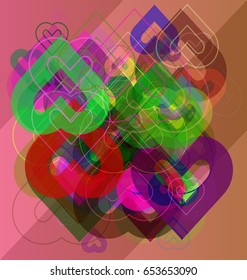 valentine pattern design