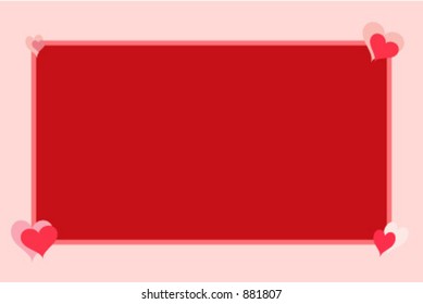 Valentine photo frame