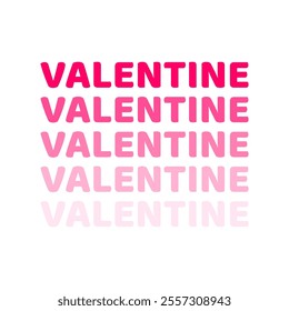 The "Valentine Pink Cute Modern Design" is a fresh and stylish take on romantic aesthetics, combining contemporary design elements with playful, heartwarming visuals.