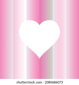 Gradiente del patrón de amor rosa de San Valentín