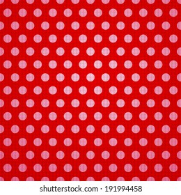 Valentine polka dots