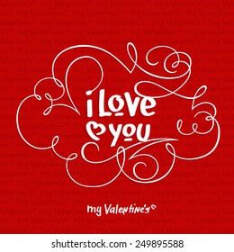 Valentine post card