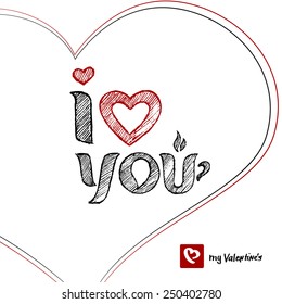 valentine post card
