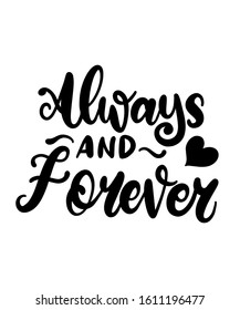 valentine quote illustration love vector 