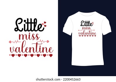 San Valentín cita el diseño de camisetas vectoriales con siluetas, tipografía, impresión, 