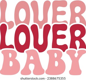 Valentine retro design and digital download