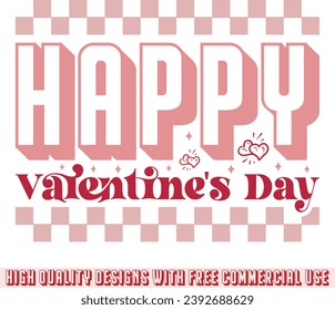 Valentine retro design and digital download