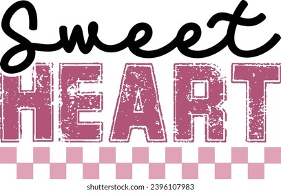 valentine retro design and digital download