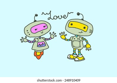 Valentine robots