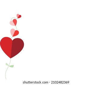 Valentine s  day background bannerperfect for web and social media.