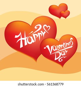 Valentine s day card. Vector