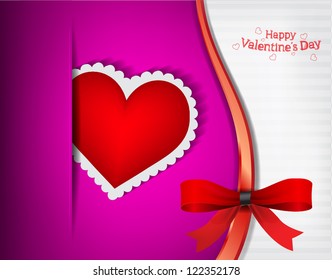 The Valentine s day  Invitation card