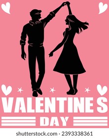 VALENTINE S DAY RETRO DESING 