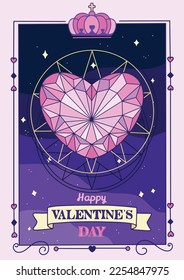 Valentine s day tarot card