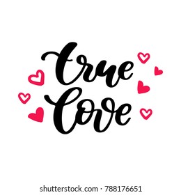 Valentine s Day vector lettering. Isolated handwriting calligraphy love quotes and inscriptions. Modern romantic design elements for holiday card, gift tag, banner, poster, postcard