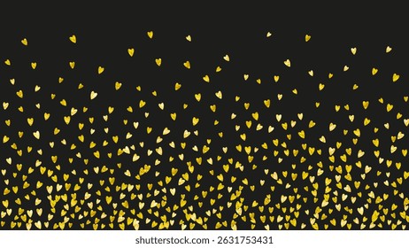 Valentine Sale Background. Greeting Concept For Party. Fashion Frame. Yellow Art Wallpaper. Random Voucher For Woman. Golden Vintage Border. Gold Valentine Sale Background.