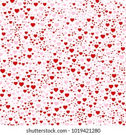 valentine seamless hearts pattern