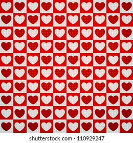 valentine seamless hearts pattern